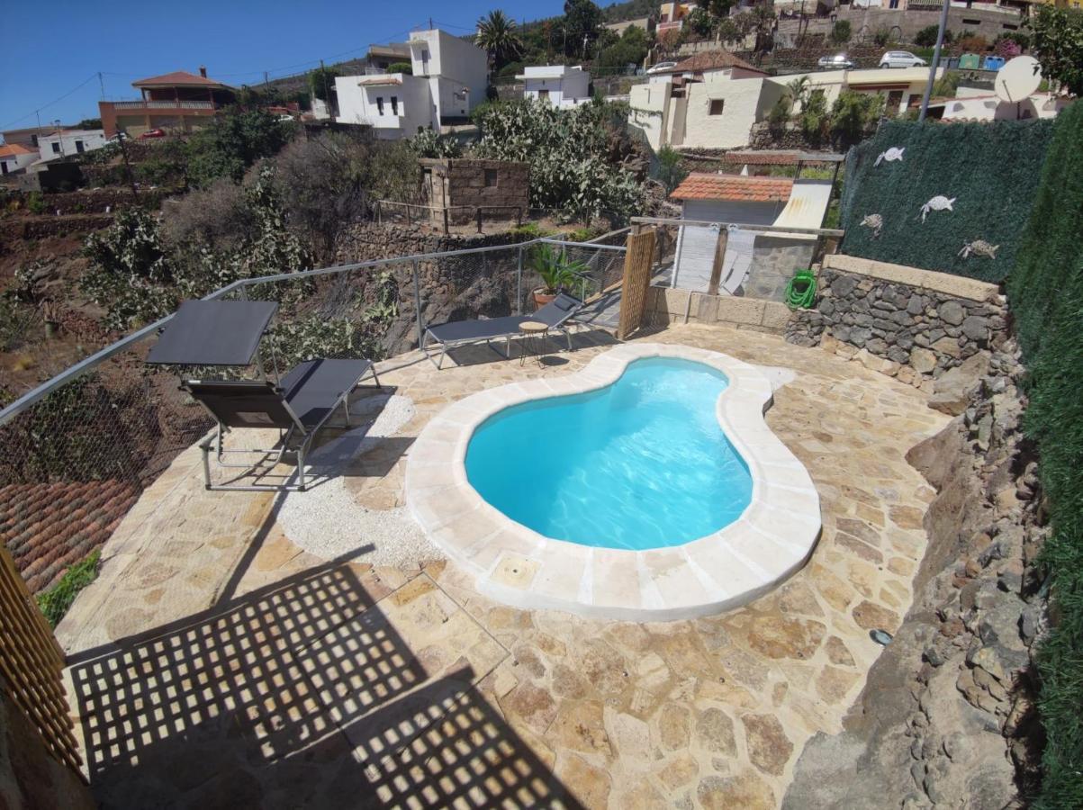 Romantic Hamlet Cottage With Private Pool La Fragua De Eliseo Канделария Экстерьер фото